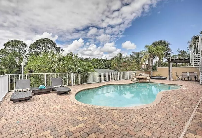 Luxury Palm Coast Home W/ Dock & Game Room!