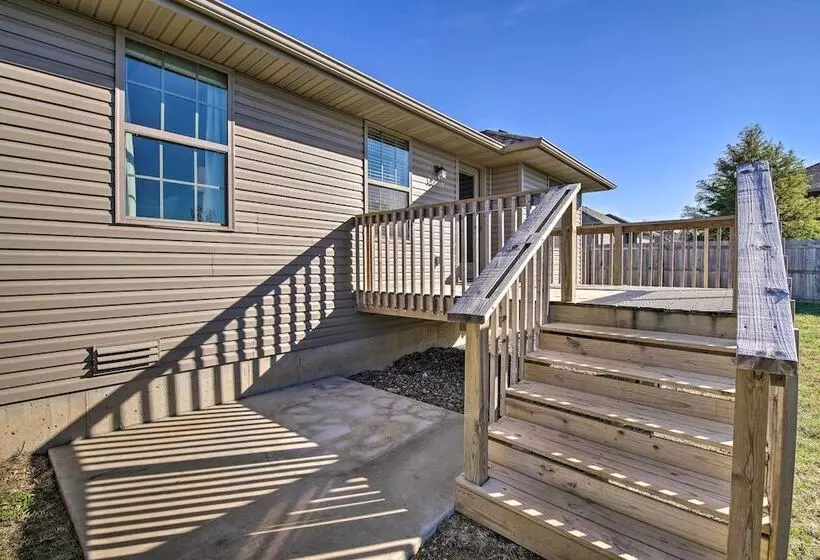 Ozark Home: Pool Access, Deck & Fenced Yard