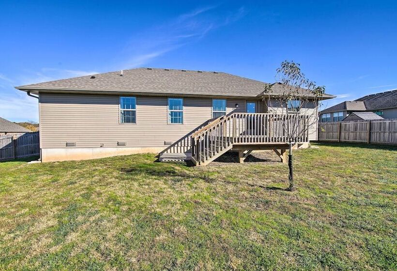 Ozark Home: Pool Access, Deck & Fenced Yard