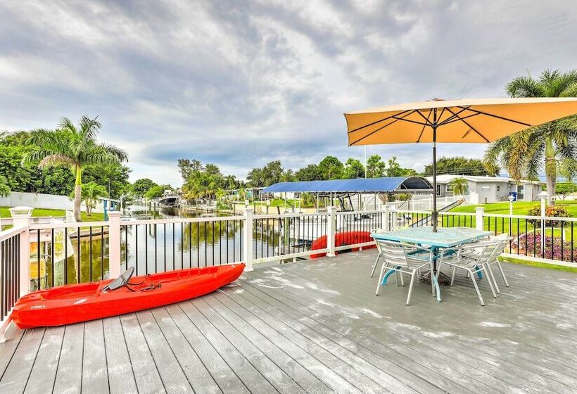 Ocean Breeze Oasis W/ Boat Dock & Slip On Canal!
