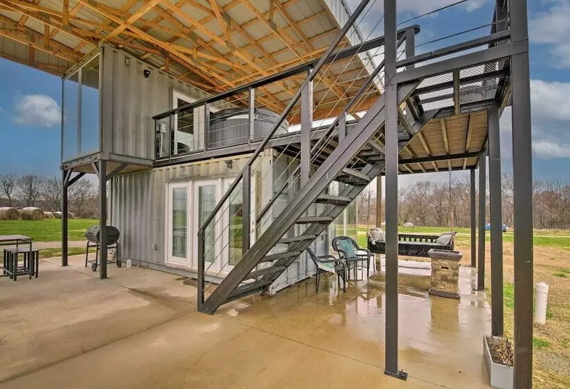 One Of A Kind Container Home On Mount Vernon Farm!