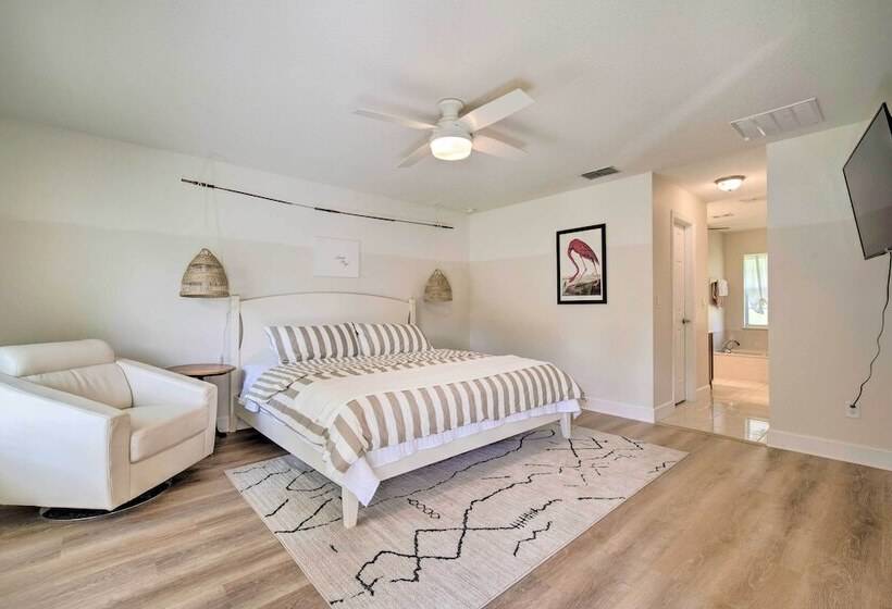 Walk To Rainbow River: Peaceful Home In Dunnellon