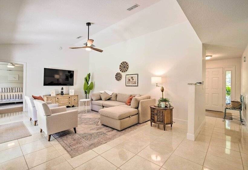 Walk To Rainbow River: Peaceful Home In Dunnellon