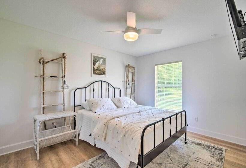 Walk To Rainbow River: Peaceful Home In Dunnellon