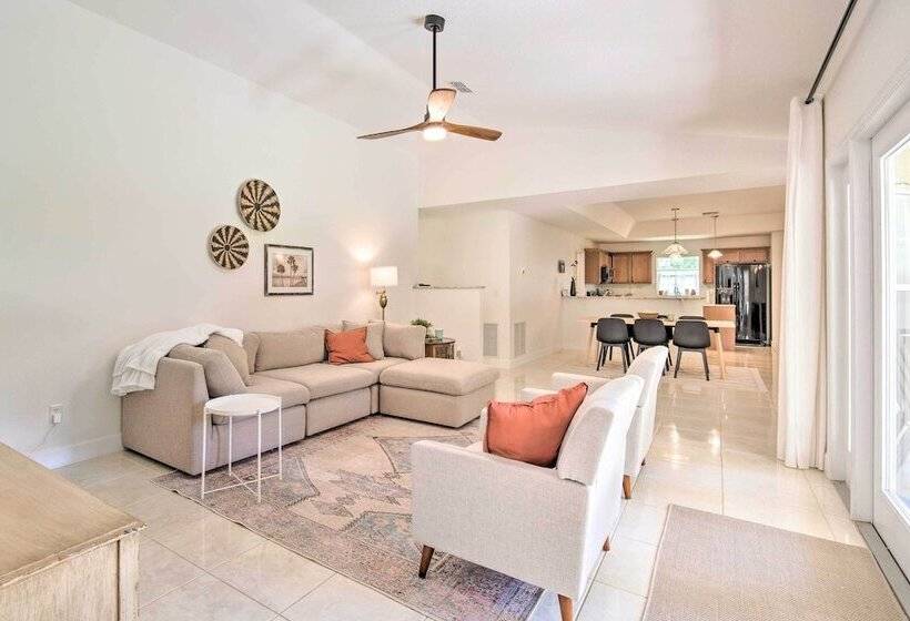 Walk To Rainbow River: Peaceful Home In Dunnellon