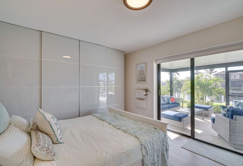 Private Pool: Modern Canalfront Home In Cape Coral