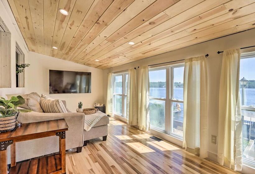 Waterfront Lake Ozark Home W/ Dock & Boat Slip!