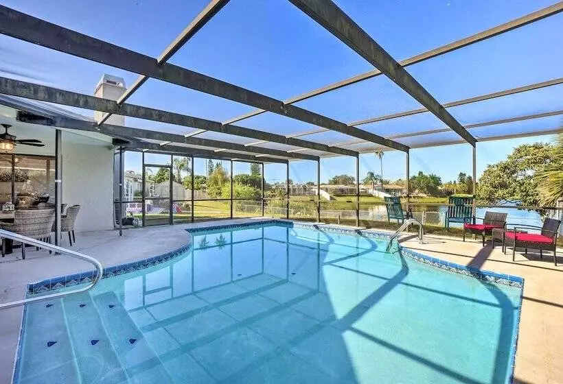 Waterfront Port Richey House W/ Heated Pool!