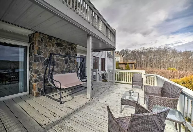 Alpine Lake Resort Home: Stunning Lake Views!