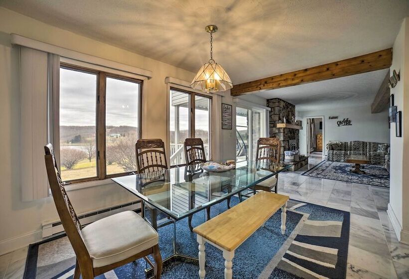 Alpine Lake Resort Home: Stunning Lake Views!