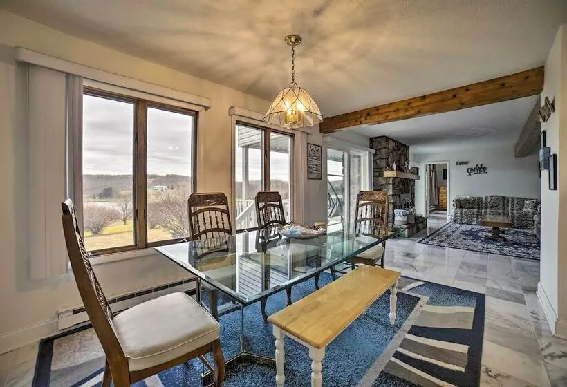 Alpine Lake Resort Home: Stunning Lake Views!