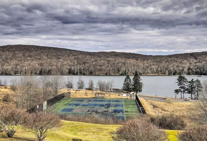 Alpine Lake Resort Home: Stunning Lake Views!