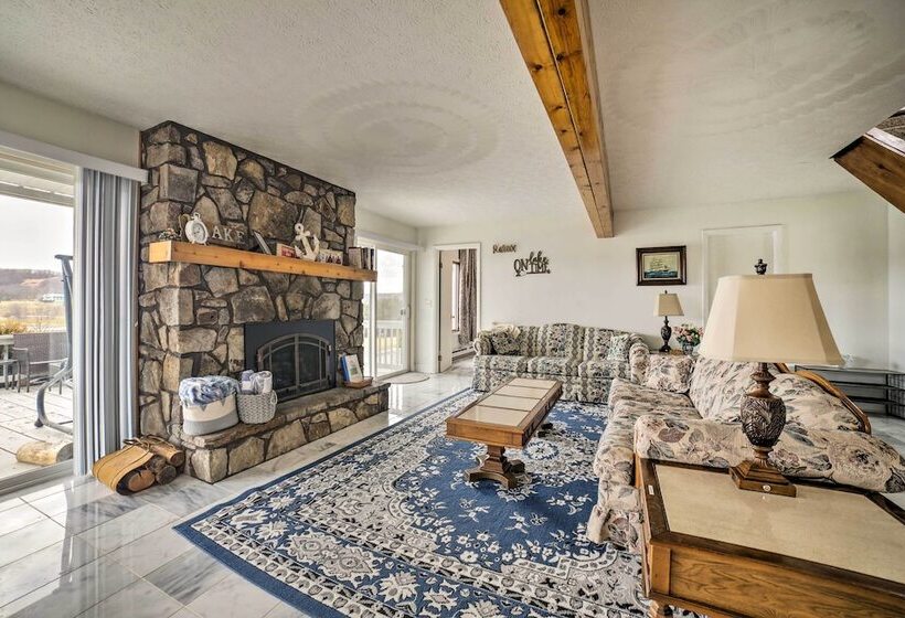 Alpine Lake Resort Home: Stunning Lake Views!