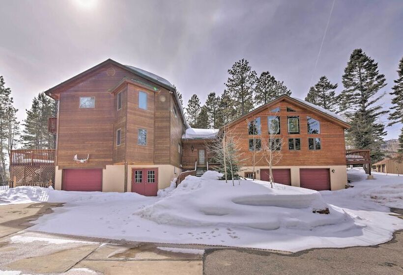 Spacious Angel Fire Cabin < 4 Miles To Resort!