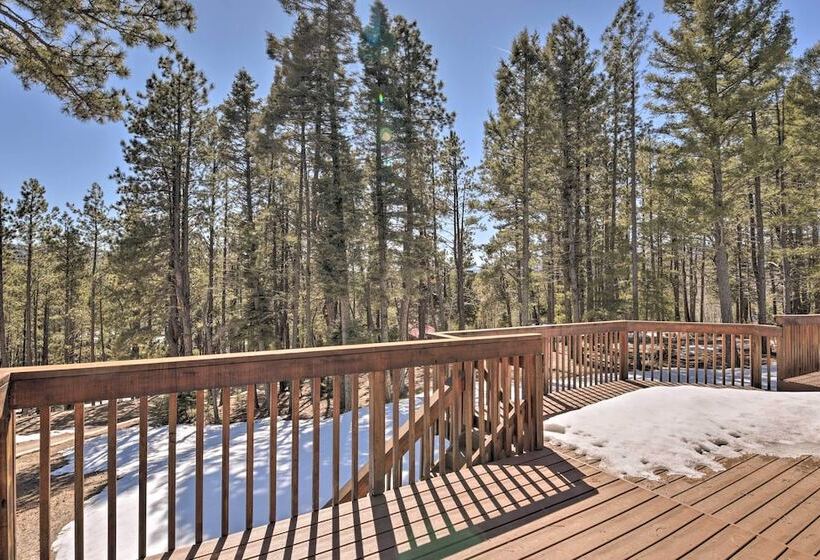Spacious Angel Fire Cabin < 4 Miles To Resort!