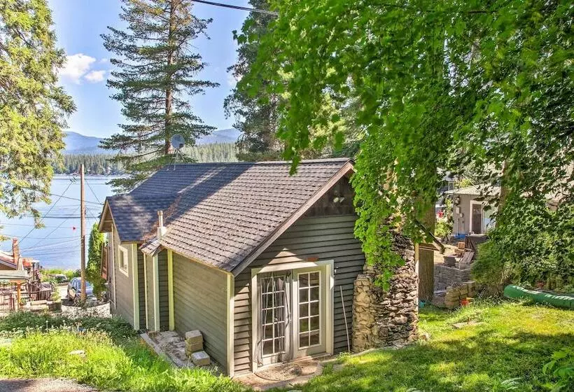 Charming Cabin On Newman Lake W/ Boat Dock!