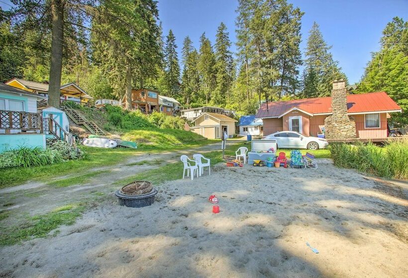 Charming Cabin On Newman Lake W/ Boat Dock!