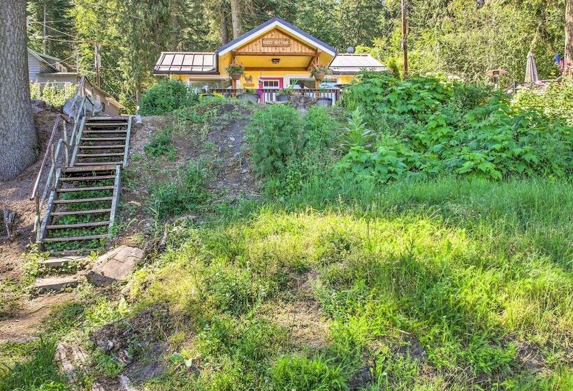 Charming Cabin On Newman Lake W/ Boat Dock!