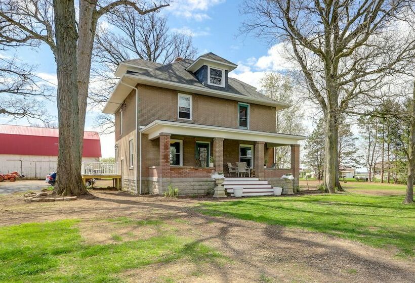 Bright Van Wert Home: 0.5 Mi To Golf Course!