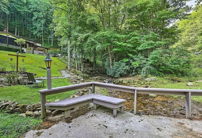 Idyllic Roan Mountain Cabin Across From Creek