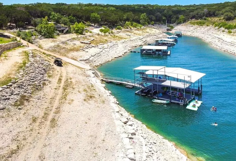 Lake Travis Home W/ Deck: Steps To 2 Story Dock!