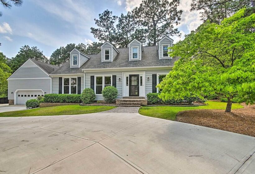 Peaceful Southern Pines Home W/ Pool + Yard!