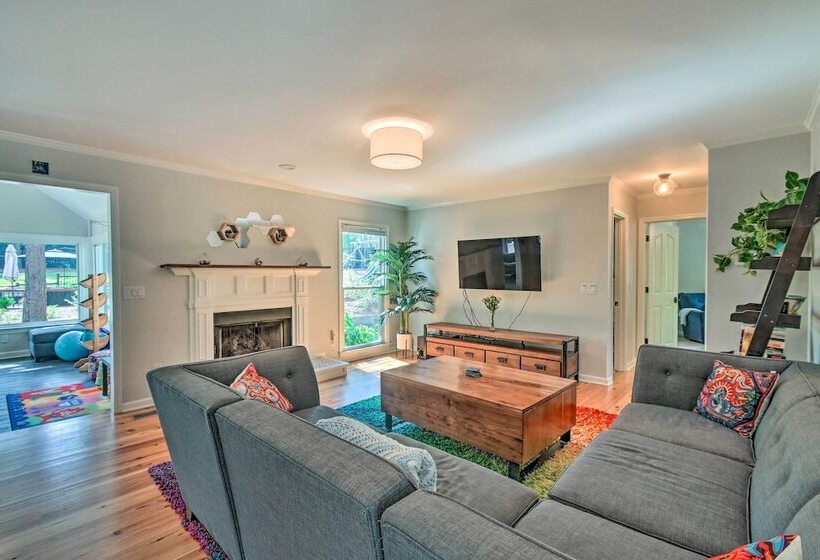 Peaceful Southern Pines Home W/ Pool + Yard!