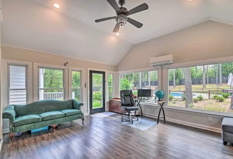 Peaceful Southern Pines Home W/ Pool + Yard!