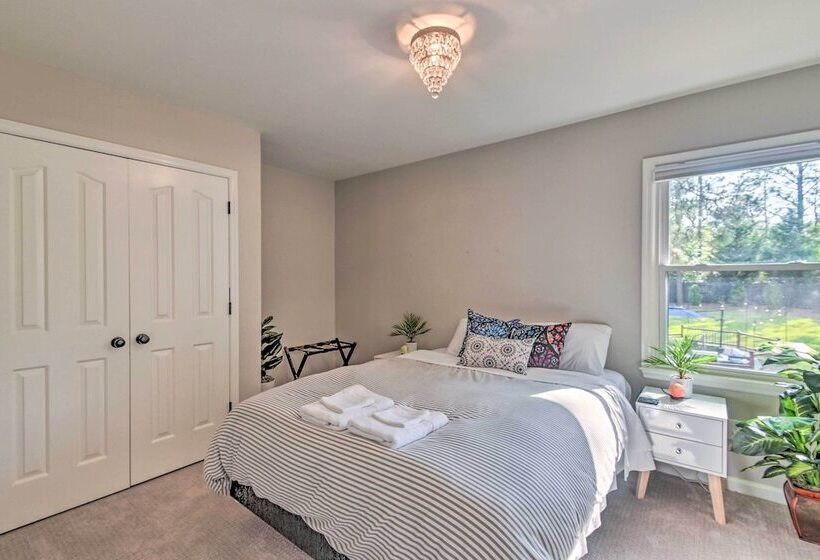 Peaceful Southern Pines Home W/ Pool + Yard!