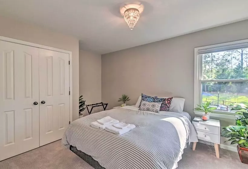 Peaceful Southern Pines Home W/ Pool + Yard!