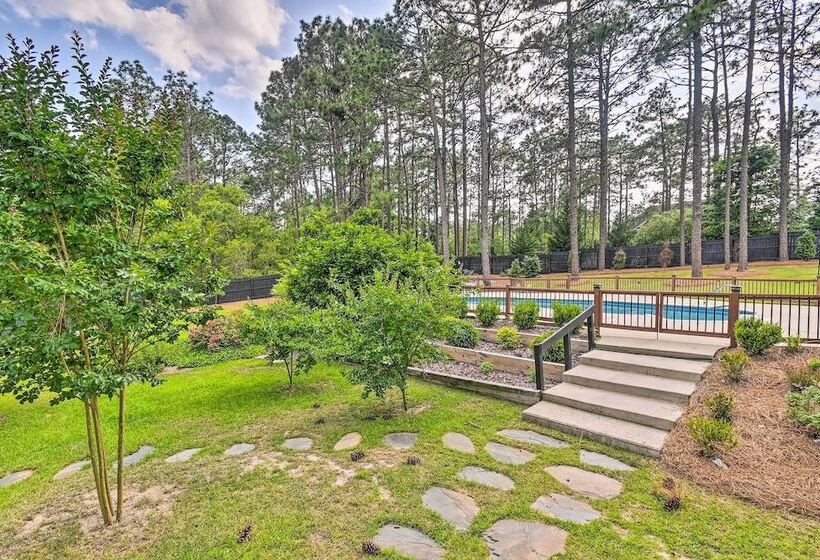 Peaceful Southern Pines Home W/ Pool + Yard!