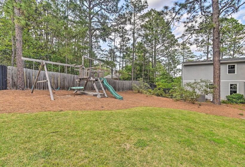Peaceful Southern Pines Home W/ Pool + Yard!