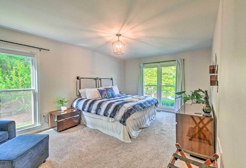 Peaceful Southern Pines Home W/ Pool + Yard!