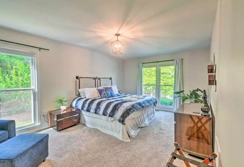 Peaceful Southern Pines Home W/ Pool + Yard!