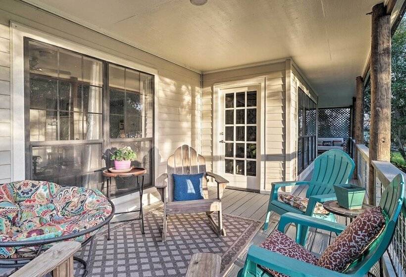 Riverfront Martindale House W/ 2 Covered Decks