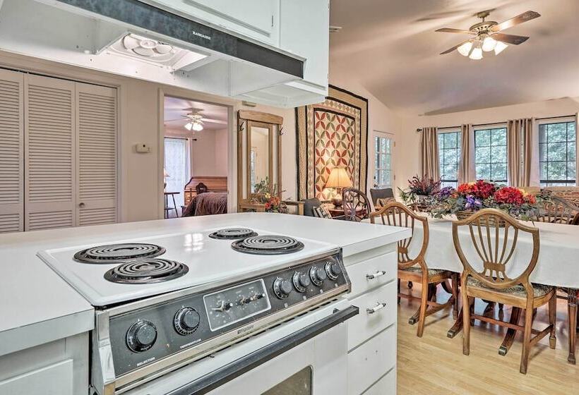 Riverfront Martindale House W/ 2 Covered Decks