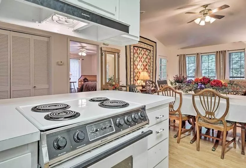 Riverfront Martindale House W/ 2 Covered Decks