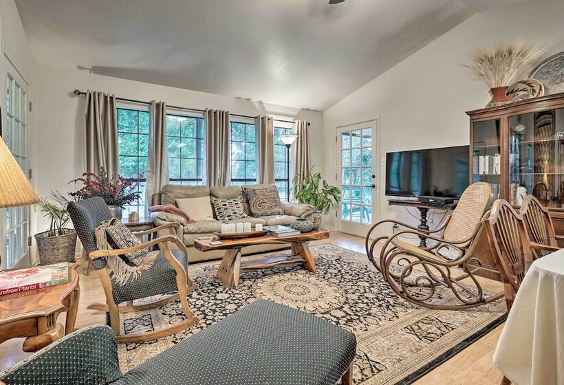 Riverfront Martindale House W/ 2 Covered Decks