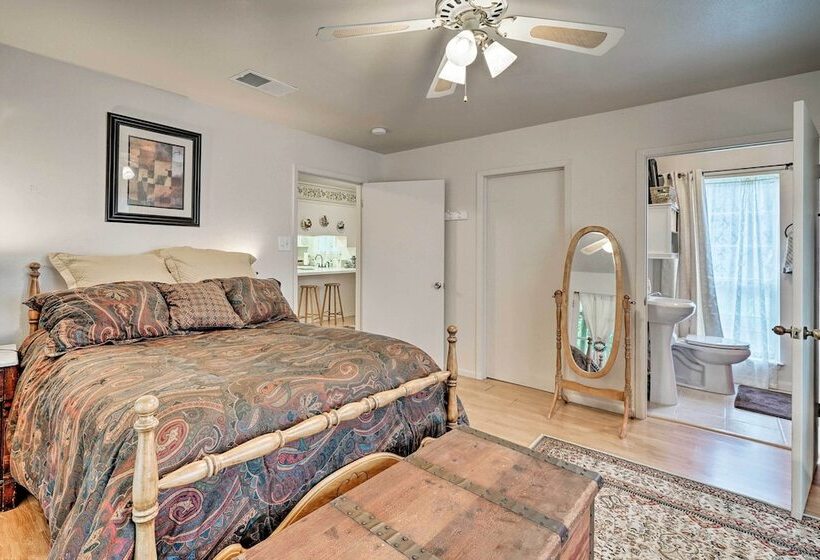 Riverfront Martindale House W/ 2 Covered Decks