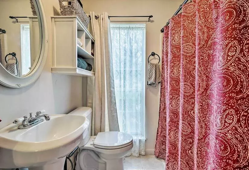 Riverfront Martindale House W/ 2 Covered Decks