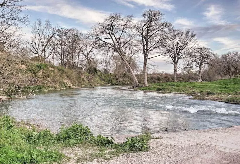 Riverfront Martindale House W/ 2 Covered Decks
