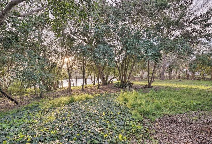 Riverfront Martindale House W/ 2 Covered Decks