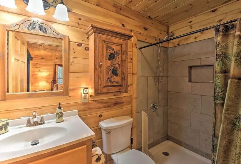 Rural Murphy Cabin   Yard, Hot Tub & Fire Pit