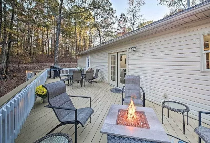 Fire Pit & Grill: Tranquil Retreat In Hot Springs