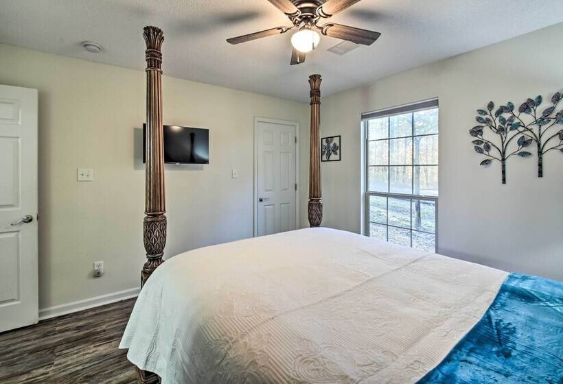 Fire Pit & Grill: Tranquil Retreat In Hot Springs