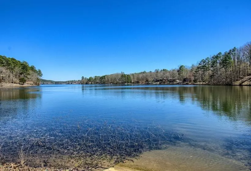 Fire Pit & Grill: Tranquil Retreat In Hot Springs