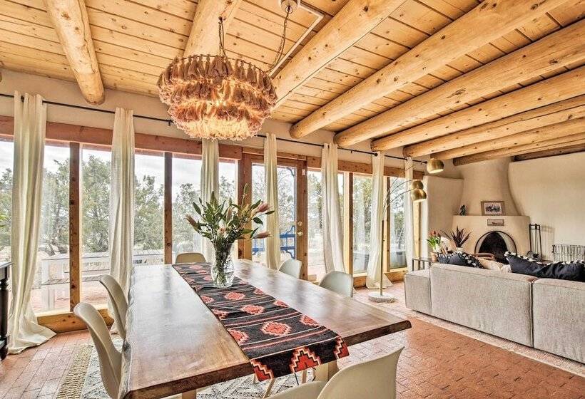 Authentic Santa Fe Adobe Home W/ Desert Views