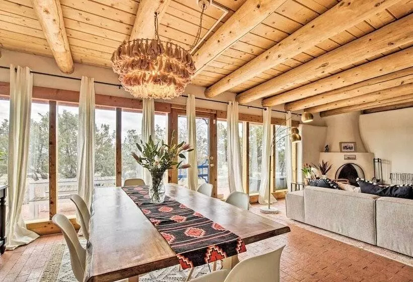 Authentic Santa Fe Adobe Home W/ Desert Views