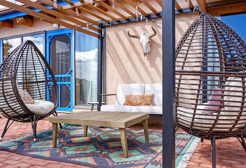 Authentic Santa Fe Adobe Home W/ Desert Views