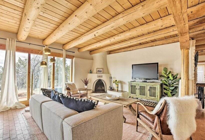 Authentic Santa Fe Adobe Home W/ Desert Views